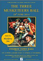 Three Musketeeers Ball 2014 flyer